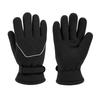 Magic Tape Closure Men Women Winter Gloves Reflective Fleece Gloves  Motorcycle Riding