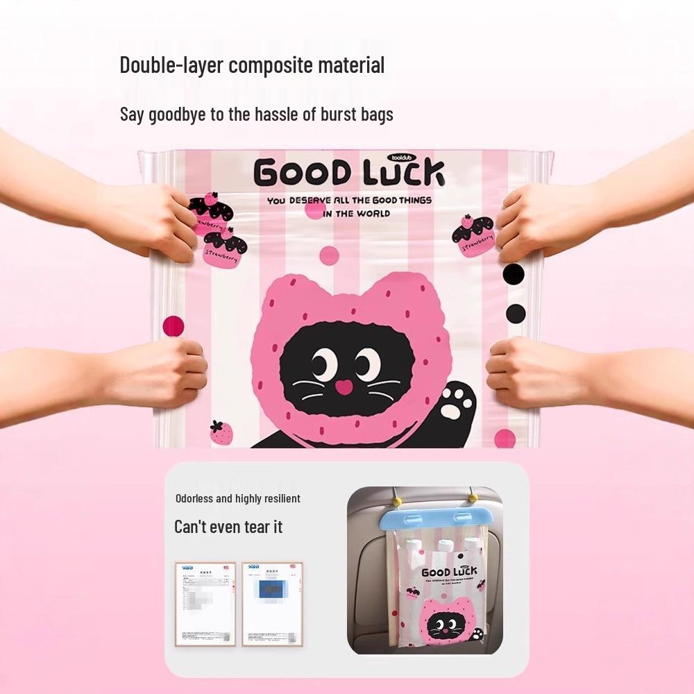 **Portable Hanging Car Trash Bag**