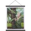 Diamond Painting Kit - CRYSTAL ART - Anne Stokes Magician - 35x45cm - Wall Decoration - Relaxing