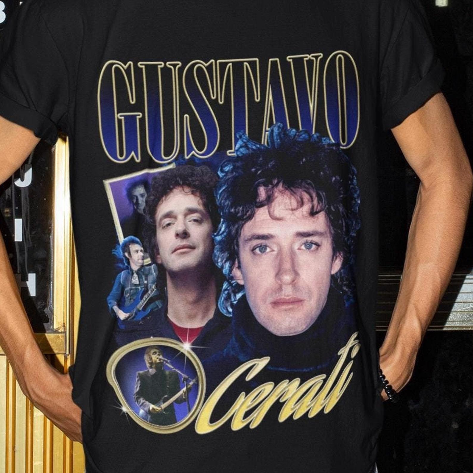 Gustavo Cerati Vintage Retro Unisex T-Shirt | Gustavo Cerati Shirt | Gustavo Cerati Gift | Soda Stereo Fan Gift | Soda Stereo Shirt S