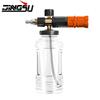 New Foam Pot High-Pressure Car Wash Gun: Fan-Shaped, 1/4 Quick Connect, Large Caliber, Professional Use