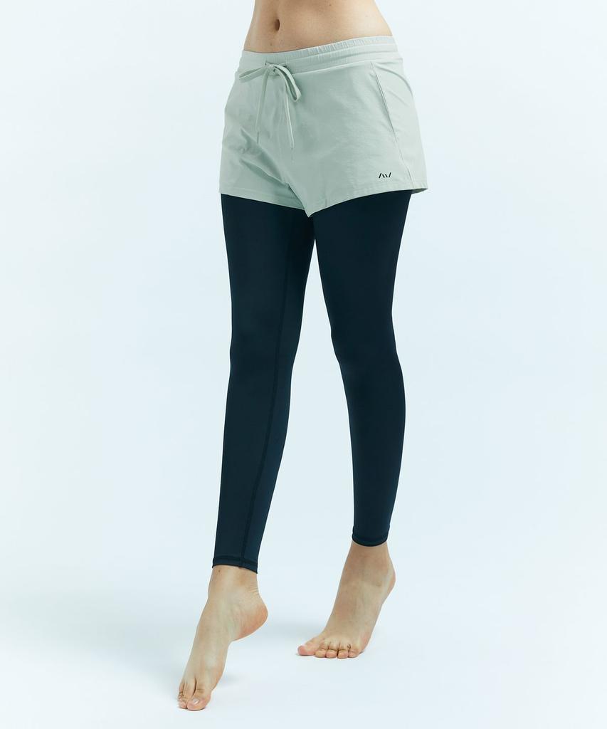 Leijibi Free Move Multisports (Water Gymwear Running) Two-In-One Women'S 9/10 Water Leggings