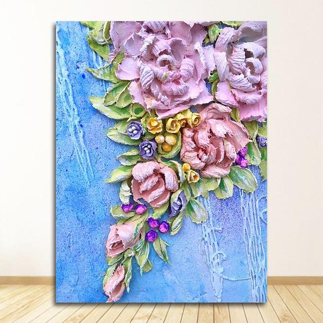 And Prints Wall Pictures For Living Room Decoration Art Scandinavian Home Decor Abstract Canvas Painting Wall Art Flower Posters
