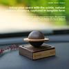 Black Walnut Small Planet Creative Diffuser Indoor Car Ornament Diffuser Handmade Wood Essential Oil Diffuser