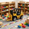 6pcs/set Zinc Zinc Alloy Engineering Vehicles Set Simulation Excavator Toy Construction Vehicle Set  Boys