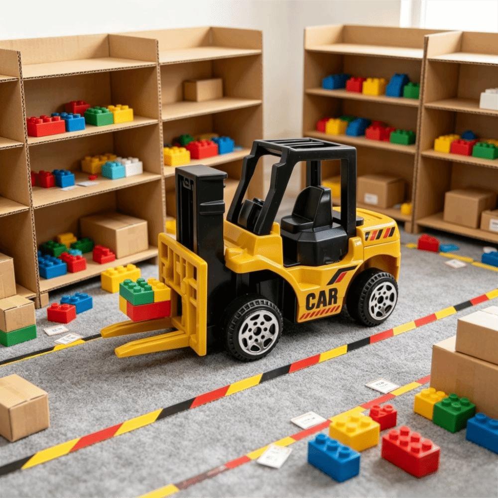 6pcs/set Zinc Zinc Alloy Engineering Vehicles Set Simulation Excavator Toy Construction Vehicle Set Boys