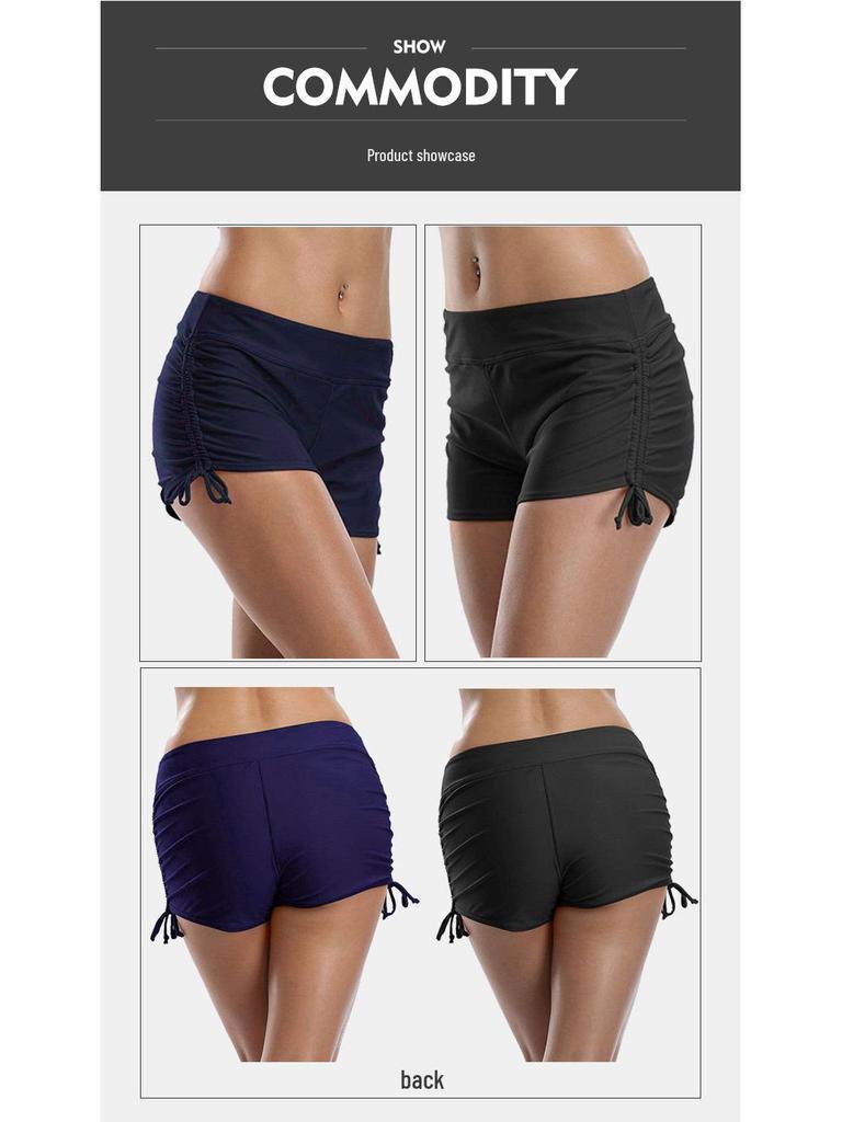 European & American Clearance Bikini Bow Low-Waist Hip-Wrap Women's Swim Trunks