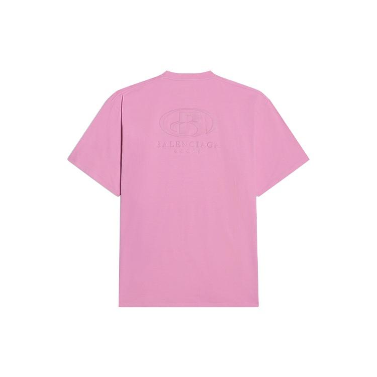 Balenciaga T Shirt Women's Pink 6784304A8B80590