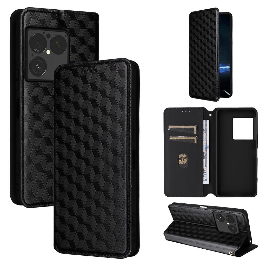 Flip-Schutzhülle kompatibel für Sony Xperia 1 VIII PU-Leder Handyhülle Vollkörperschutz mit [RFID-Blockierung]