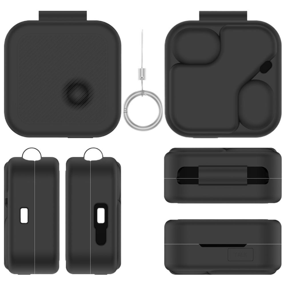 Do akcesoriów Nothing Ear 3 Ochraniacz z karabińczykiem Bezprzewodowe słuchawki Silikonowa przezroczysta osłona do etui Nothing Ear 3