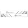 2Pcs Car PVC Badge Body Rearview Mirror Styling Sticker For Opel Insignia Astra Antara Meriva Zafira H G Corsa Car Accessories Tf0