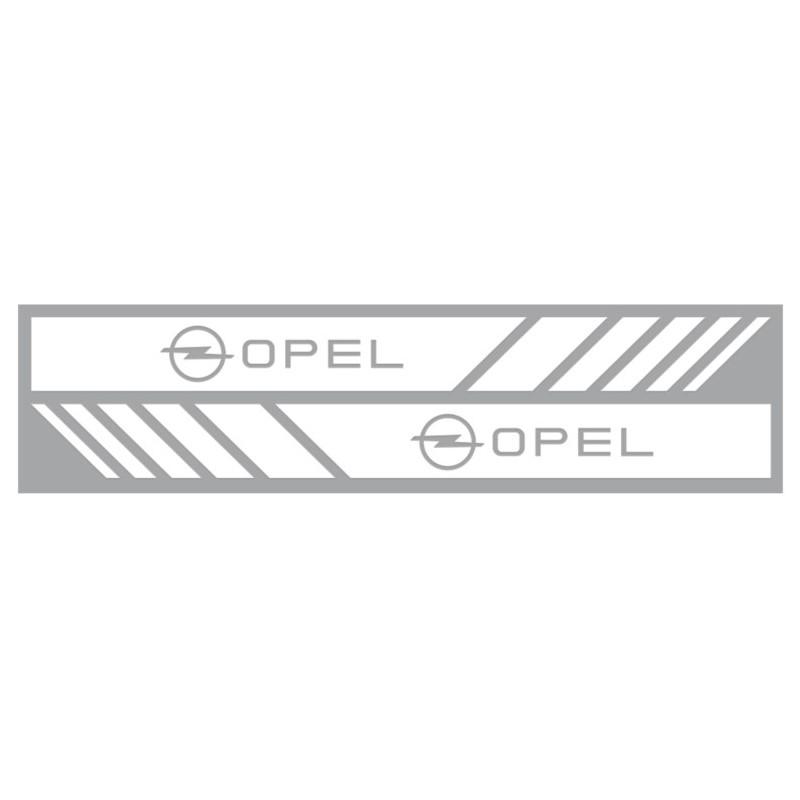2Pcs Car PVC Badge Body Rearview Mirror Styling Sticker For Opel Insignia Astra Antara Meriva Zafira H G Corsa Car Accessories Tf0