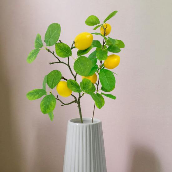 Ramă de lămâie artificială simplă, fără miros, fără întreținere, fără ofilire
