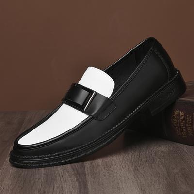 Fashion High Quality Classic Men's Shoes for Wedding Genuine Leather Stylish Men Coiffeur Shoes 2024 All-match Vintage Male Casual Shoes