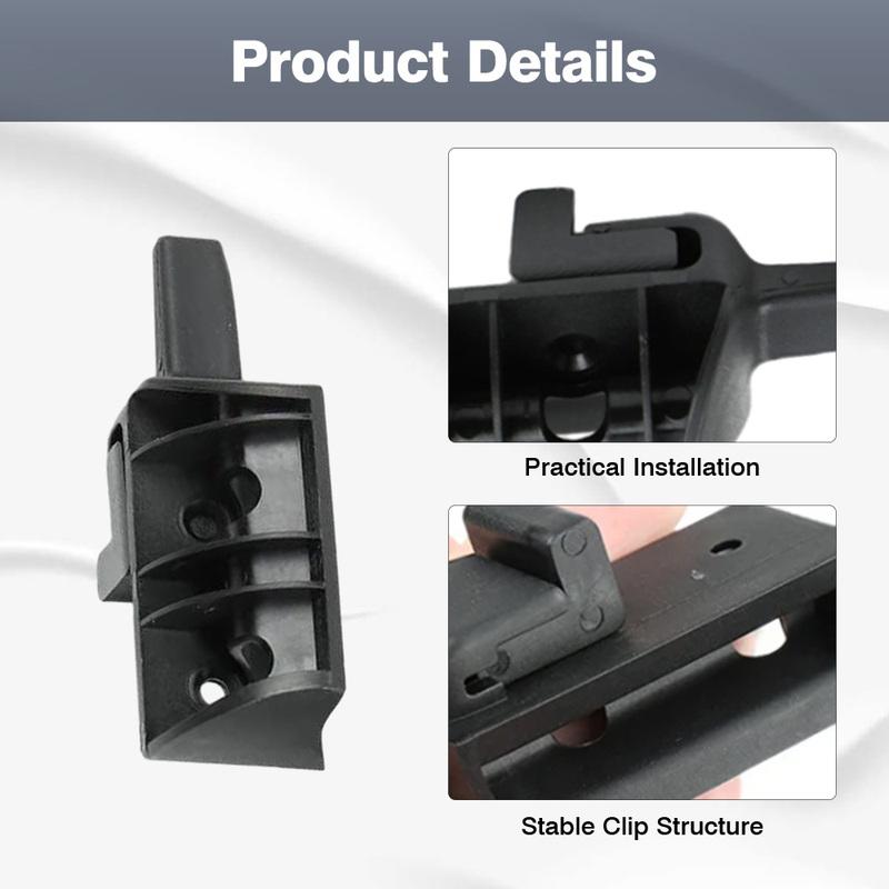 1pc Black Parcel Shelf Clip Boot Cover Retainer A2468120101 Left A246811 Right for Mercedes-Benz B-Class W246 2011-2018