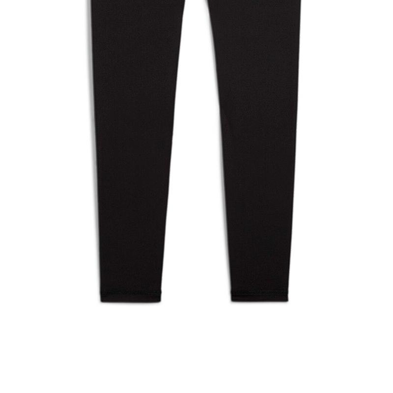 Puma Mid Rise Fashion Soft Skin Friendly Simple Sports Long Pants Women Bottoms Black 527348-01