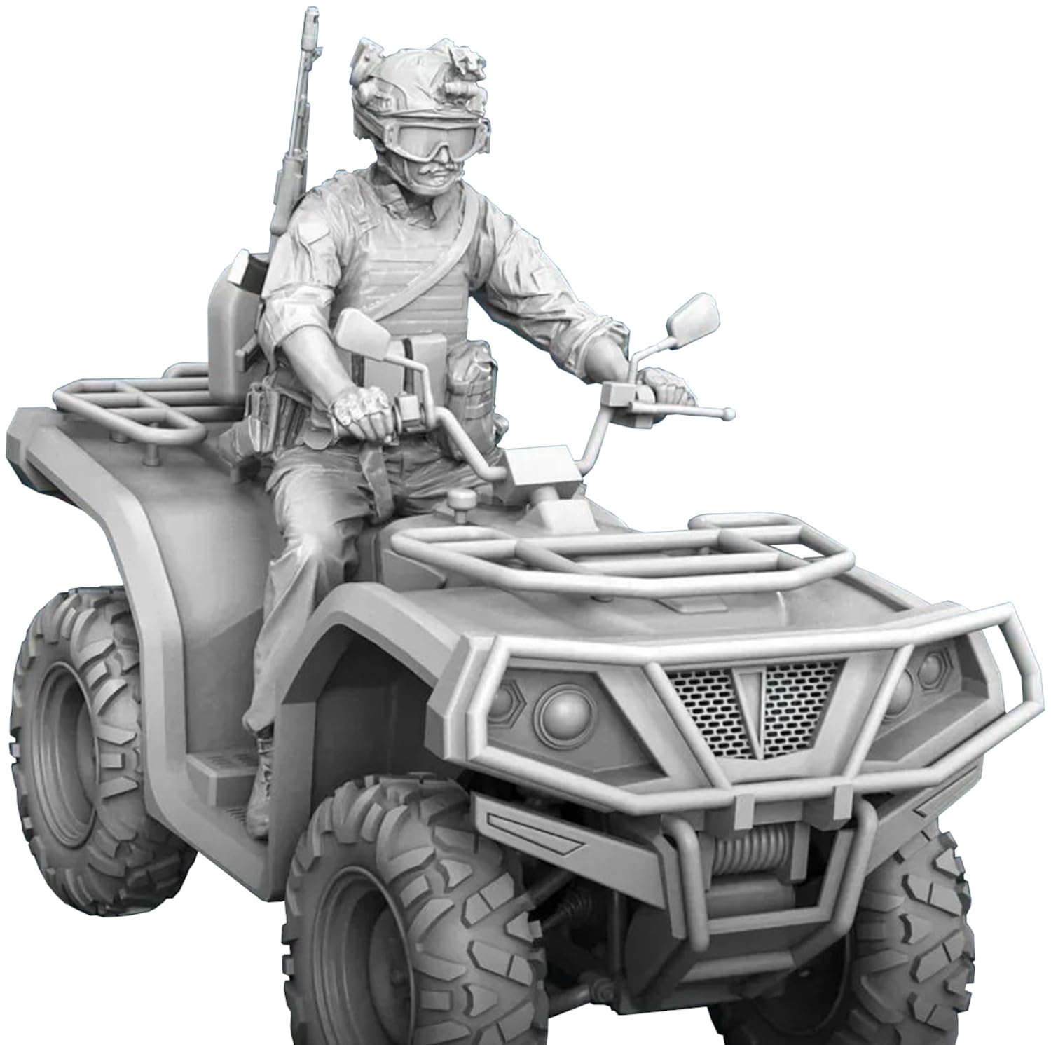 

Sparach Scale Багги с водителем Набор из смолы SPU20435 1/35 Четырехколесный (военный)