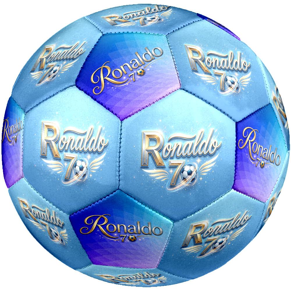 Ronaldo's Golden Celebration Size 5 Football Machine-Stitched Indoor/Outdoor Universal Football Sports Enthusiast Gifts