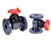 UPVC Flanged Manual Diaphragm Valve