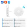 New 2in1 Version WiFi Tuya Smart Co & Smoke Detector Alarm Carbon Monoxide Parlor Room Kitchen Shop Fire PIR Sound Sensor Alert