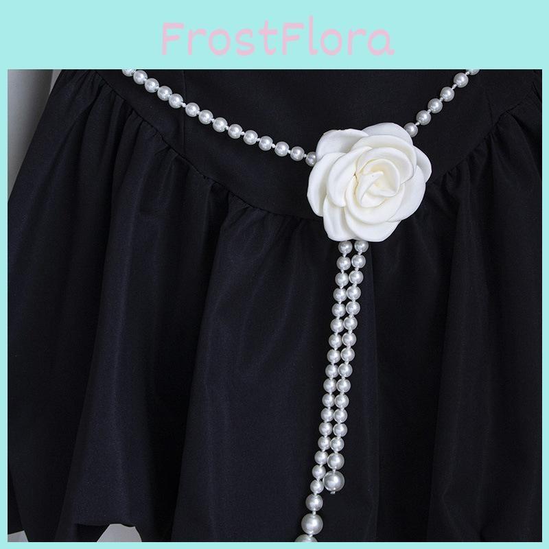 Hanfu Waist Elegant Chain With Pearl Elements For Formal Traditional Costume