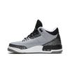 Air Jordan 3 Retro 'Wolf Grey' (Unisex) Wolf Grey / Metallic Silver / Black / White Vintage Basketball Shoes 136064 004