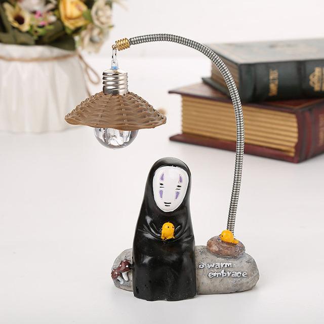 Night Light Doll Miyazaki Hayao Spirited Away Resin Action Figure Kids Toy