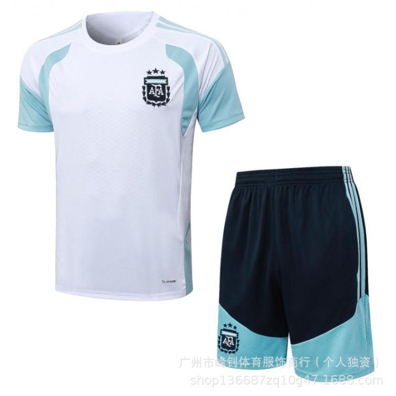 2627 Adult Short-sleeved Training Dress Italy Flamenco Emperor M Argentina Germany World Cup Jersey