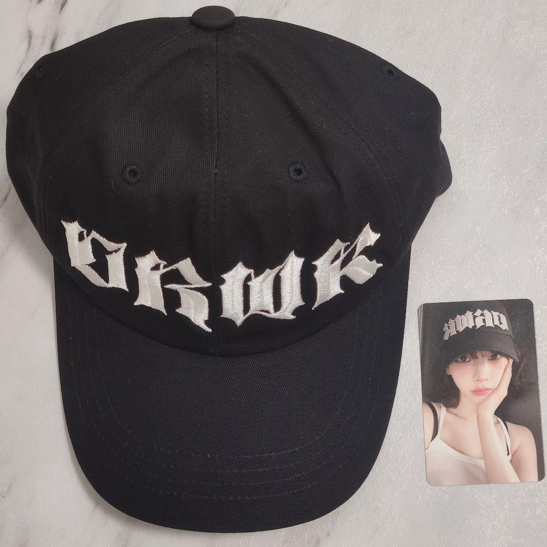 [Б/У] Кепка aespa Karina DirtyWork POPUP Корейская с карточкой