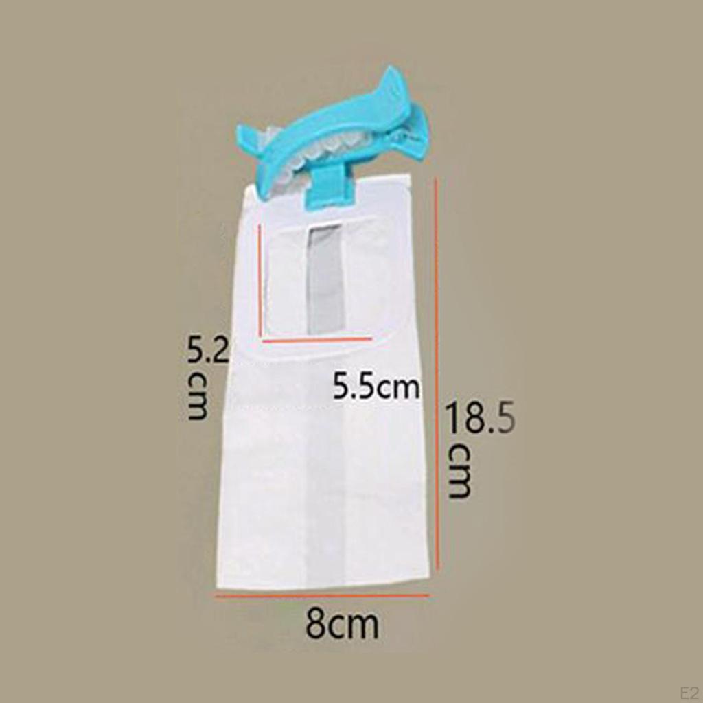 Doggy Waste Bags Disposable Leakproof with Tail Clip for Hiking Home Outdoor Small 1 and 10