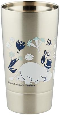 Yamaka Shoten MOOMIN Stainless Steel Double Moomin Wedding Made In Japan Tumbler, Walled, 350ml, Snufkin, Goods, Nordic, Mother's Day, Gift,