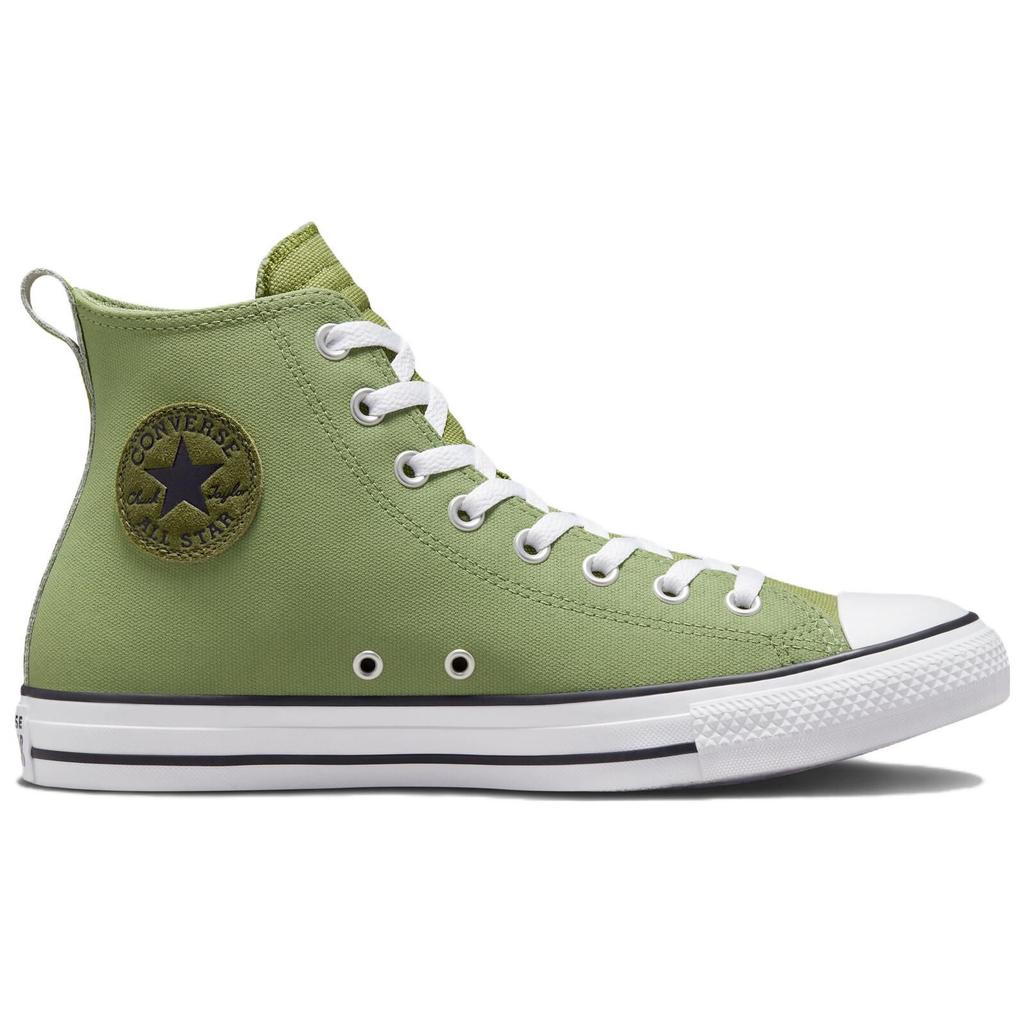 Converse Chuck Taylor All Star Comfortable Versatile High-Top Canvas Sneakers Unisex Sneakers Green A03407C