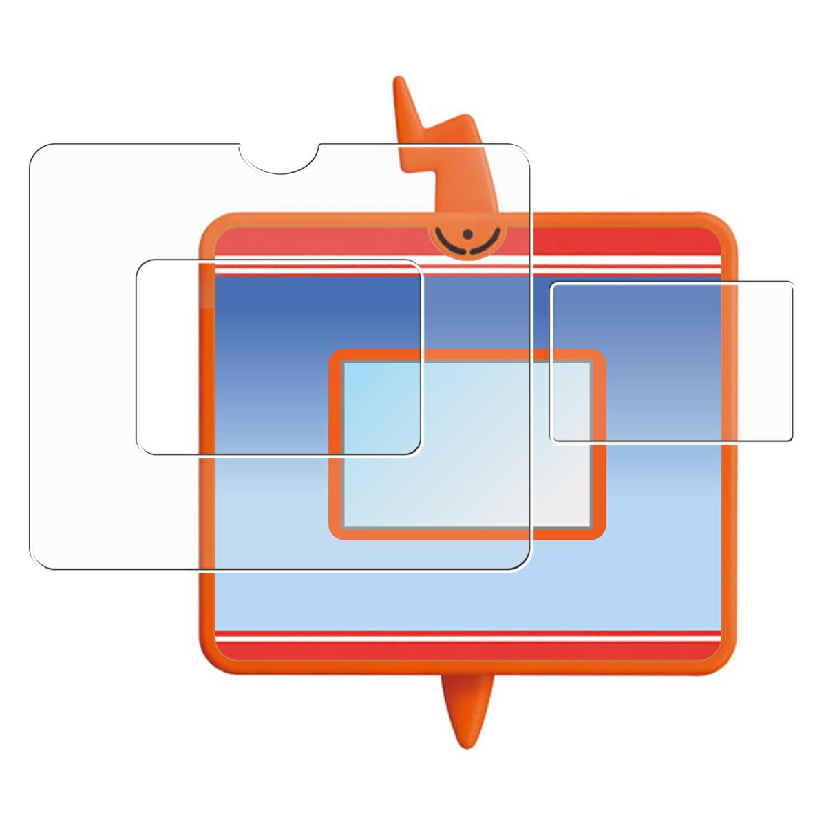 

ClearView Screen Protector Compatible with Rotom Pad Smartphones: Clean, Eye-Friendly Anti-Glare and Blue Light Filtering, Made in Japan