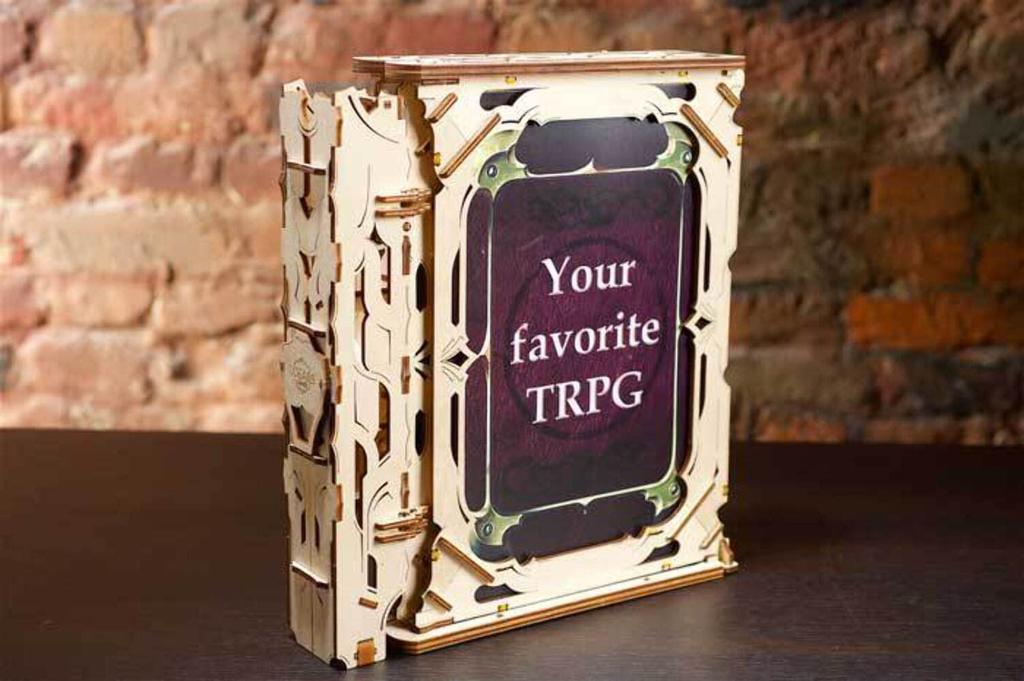 Ugears Game Master Screen 70070 Wooden Puzzle 3D Puzzle No Glue or Tools Required Assembly,