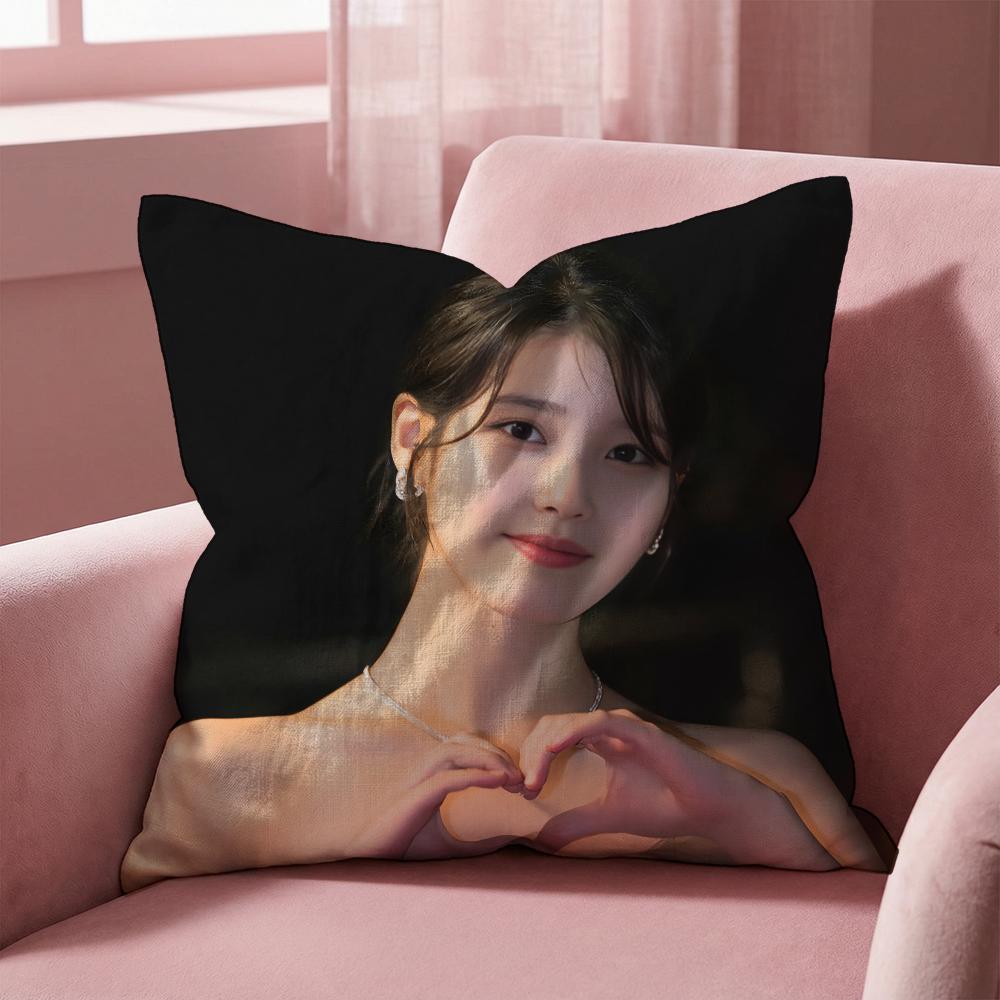 Singer I-IUUS Cushion Cover Multi-Scene Pillow Cover for Home & Car - Reversible, Soft & Durable for Daily Use
