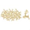 100Pcs Deer Pendants Charms Craft Supplies DIY for Jewelry Making Findings