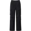Solid Color Multi-Pocket Straight Leg Work Pants Women Pants LC3009500