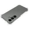 For Samsung Galaxy S24 Back Cover WANLONFENG TM Series 2.0mm Clear TPU Phone Case (Big Lens Hole)
