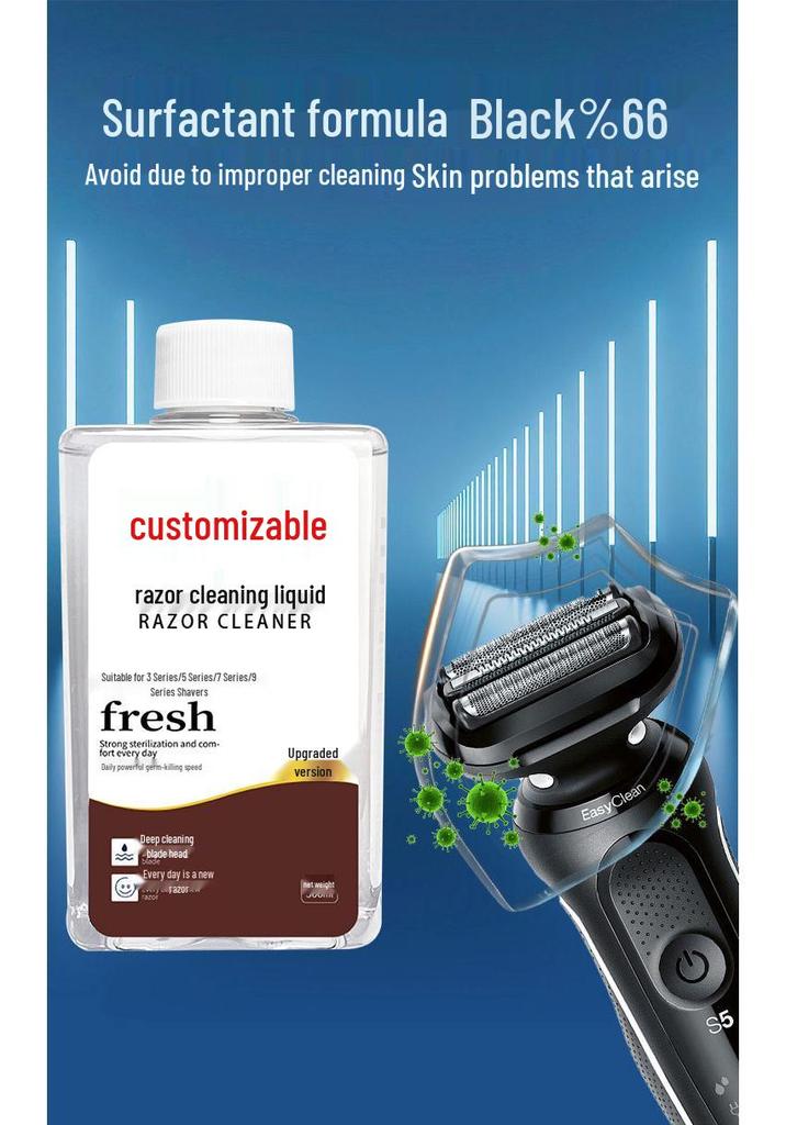 Braun Shaver Cleaning Liquid for CCR4/CCR2E Cartridge Refill