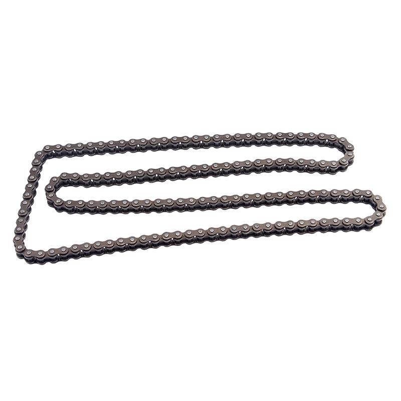 25H Chain with Spare Master Link 47cc 49cc 2 Stroke Engine ATV Quad Go Kart Dirt Pocket Mini Motor Bike Motorcycle Section 136L