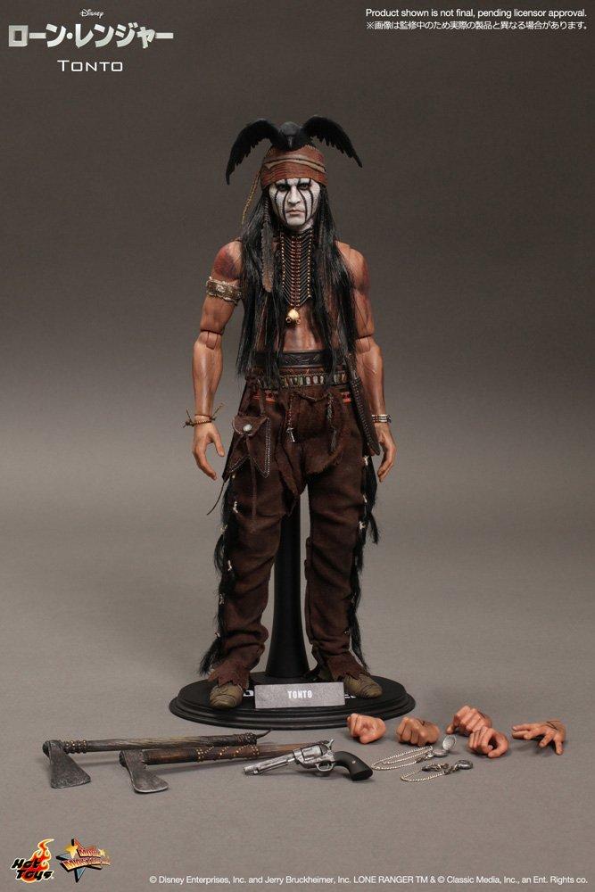 Movie Masterpiece Lone Ranger Tonto 1/6 Scale Plastic Painted Movable Figure