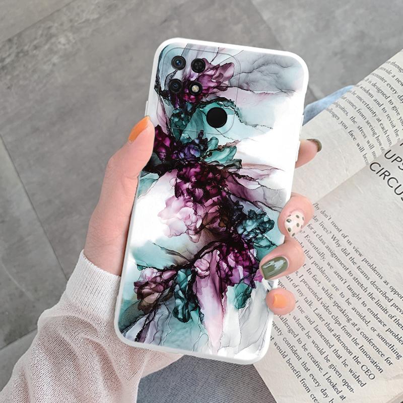 

Marble Pattern Phone Case For Redmi 10C 10 C Protective Cover Case Pink Gold Marble Soft Silicone Funda For Xiaomi Redmi 10C Redmi 10C