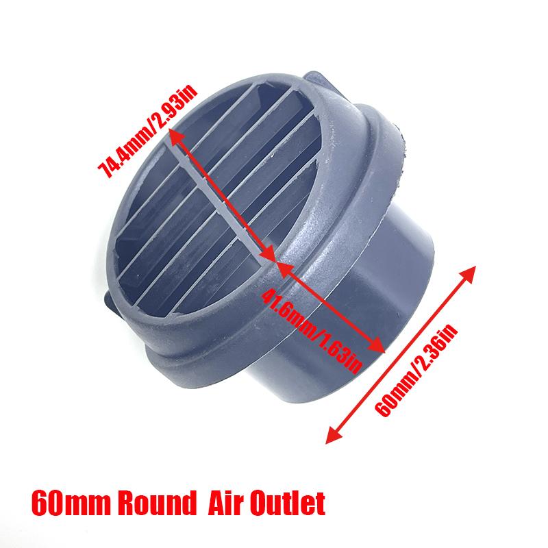 Air Diesel Heater 60mm Diameter 200cm Length Duct Pipe Tube Hose Outlet Exhaust Joiner Connector For Webasto Eberspaecher