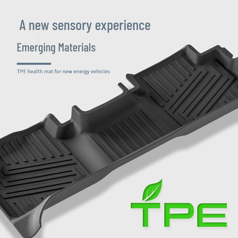 Haval Xiaolong MAX TPE Floor Mats: Compatible with 2023-2025 models, includes seat back and trunk mats.