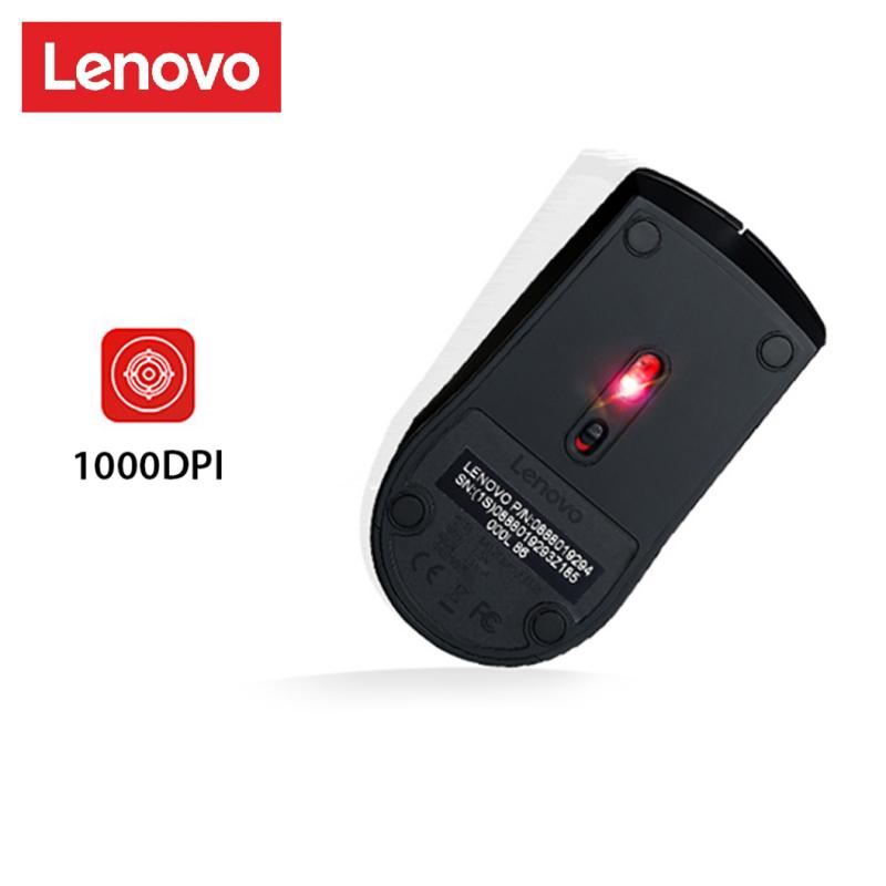 Lenovo M120 Pro Wireless Mouse 2.4GHz Laptop Mouse USB Receiver Ergonomic Optical Wireless Mouse Computer Mice for PC Computer