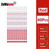 20mm 1-100 Stück Wasserdichter Tieflochmarker Stifte mit langem Kopf für Holzbearbeitung für Metall Tischler Weiße/Schwarze/Rote/Blaue/Grüne Tinte