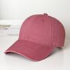 Wide large brim cap female face small casual sunshade soft top baseball hat custom small order