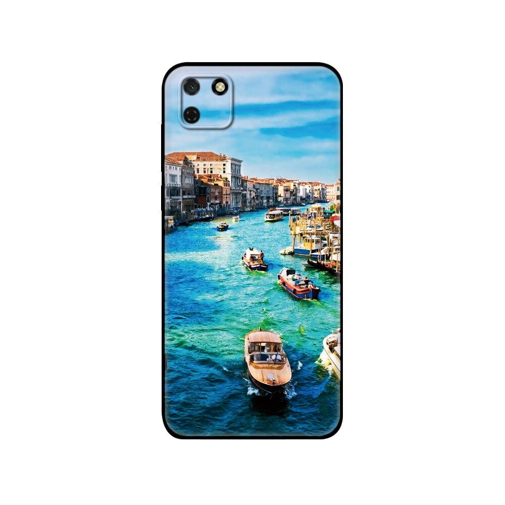 For HONOR 9S Case 5.45" Soft Silicon Tpu Phone Cover On Huawei Honor 9S 9 S DUA-LX9 Back Funda Black Tpu Case