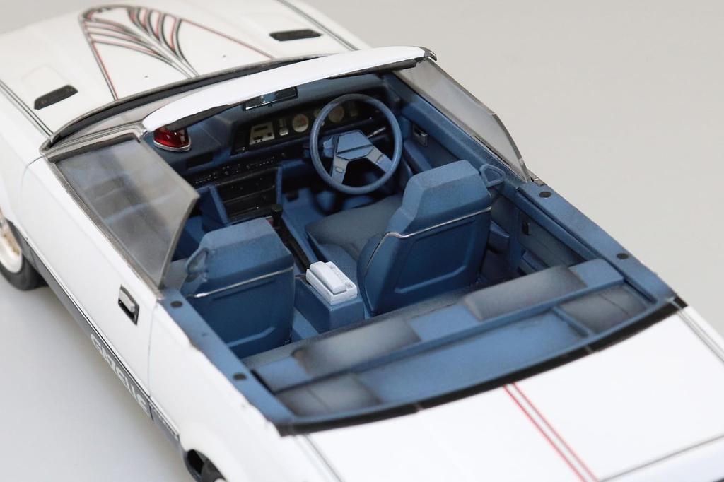 Aoshima Bunka Kyozai Seibu Keisatsu Chief Gazelle Scale Plastic Model Car No.6 Kogure's 1/24
