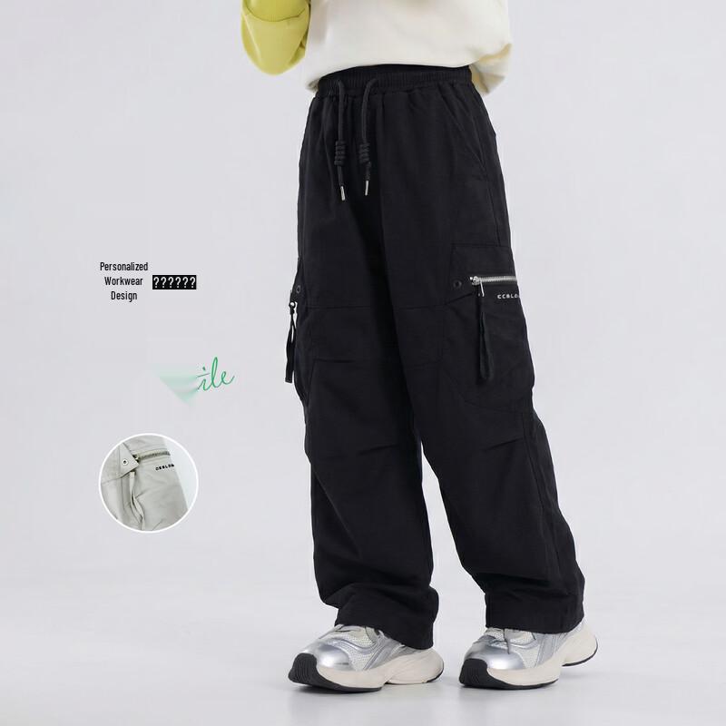 Boys' Spring Autumn Casual Cargo Pants